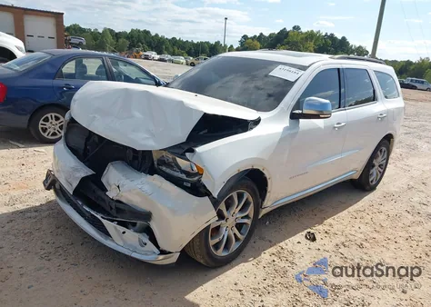 2017 Dodge Durango Citadel Anodized Platinum Rwd from USA, damaged, VIN 1C4RDHEG1HC680727